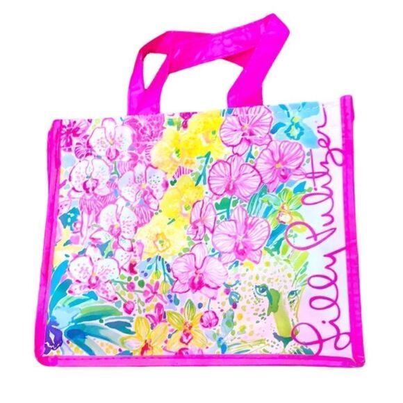 Lilly Pulitzer Other - Lilly Pulitzer Shopping Bag; the perfect summer accessory